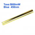 Tova Class 4 5W 5000mW High Powered Burning 450nm Blue Laser