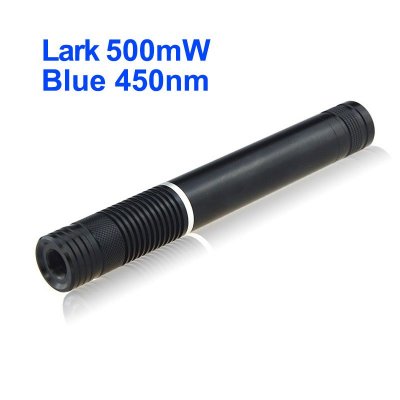 Lark 0.5W Blue Laser Pointer - 500mW 450nm High Power Class 4 Laser