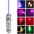 Gideon Burning Laser Pointer - High Powered Blue/Violet/Red/Green Laser