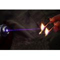 Gideon Burning Blue Laser Pointer - High Powered Built-in Battery USB Charging Laser