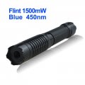Flint 1.5W Blue Laser Pointer - Class 4 1500mW 450nm High Powered Laser