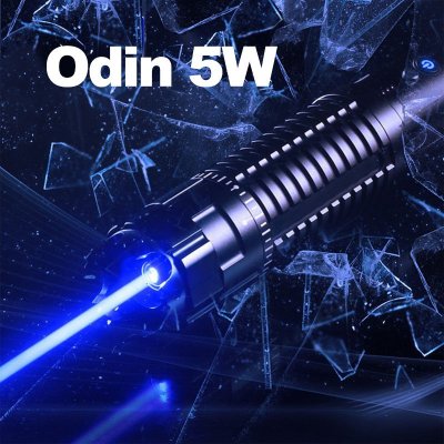 Odin 5W Blue Burning Laser - The Most Powerful Class 4 Laser Pointer