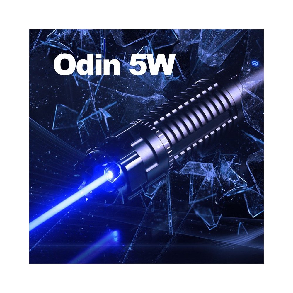 Odin 5W Blue Burning Laser - The Most Powerful Class 4 Laser